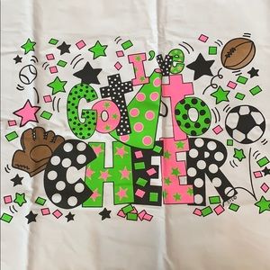 NEW!Standard size pillow case- 4 your cheerleader!